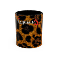Leopard Print "Exquisite 24" Accent Coffee Mug — 11/15oz