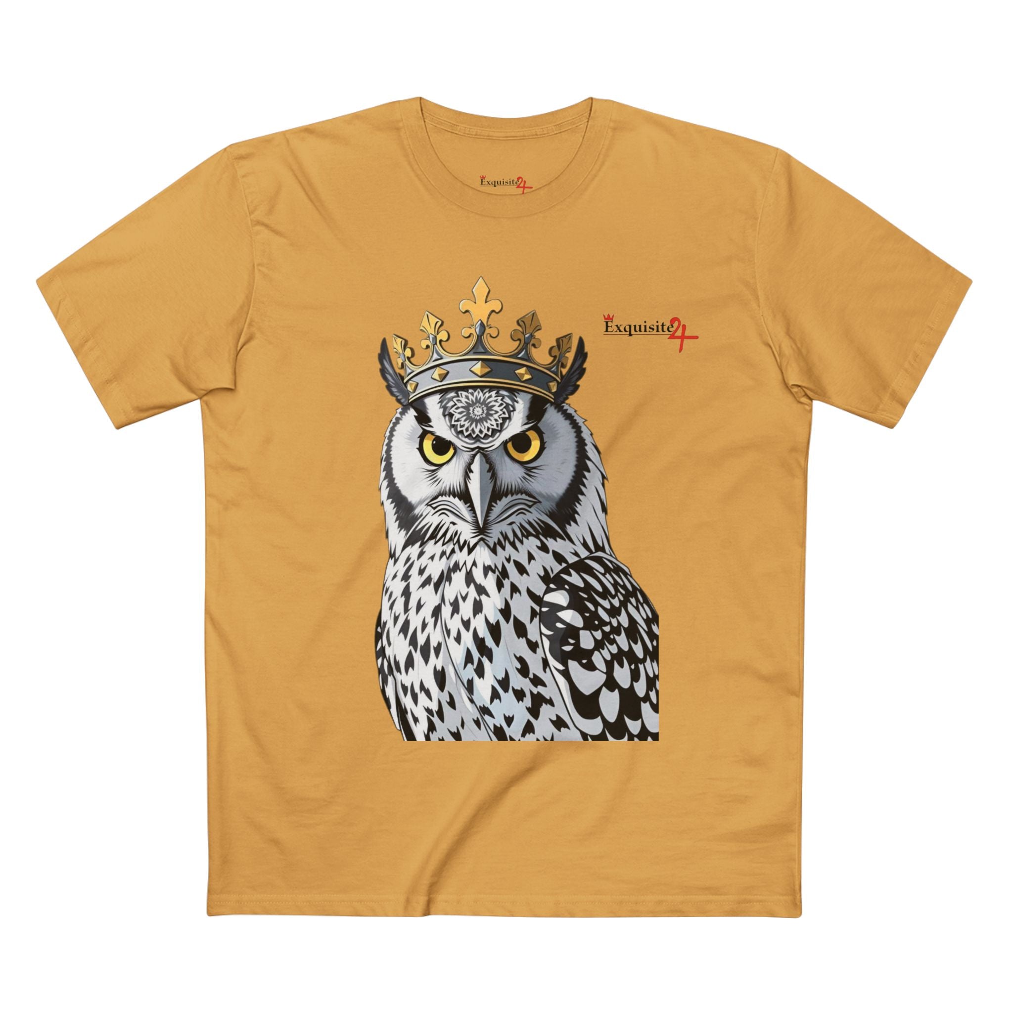 White Crowned Owl Graphic Tee