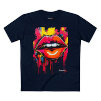 Graffiti Lip Graphic Tee