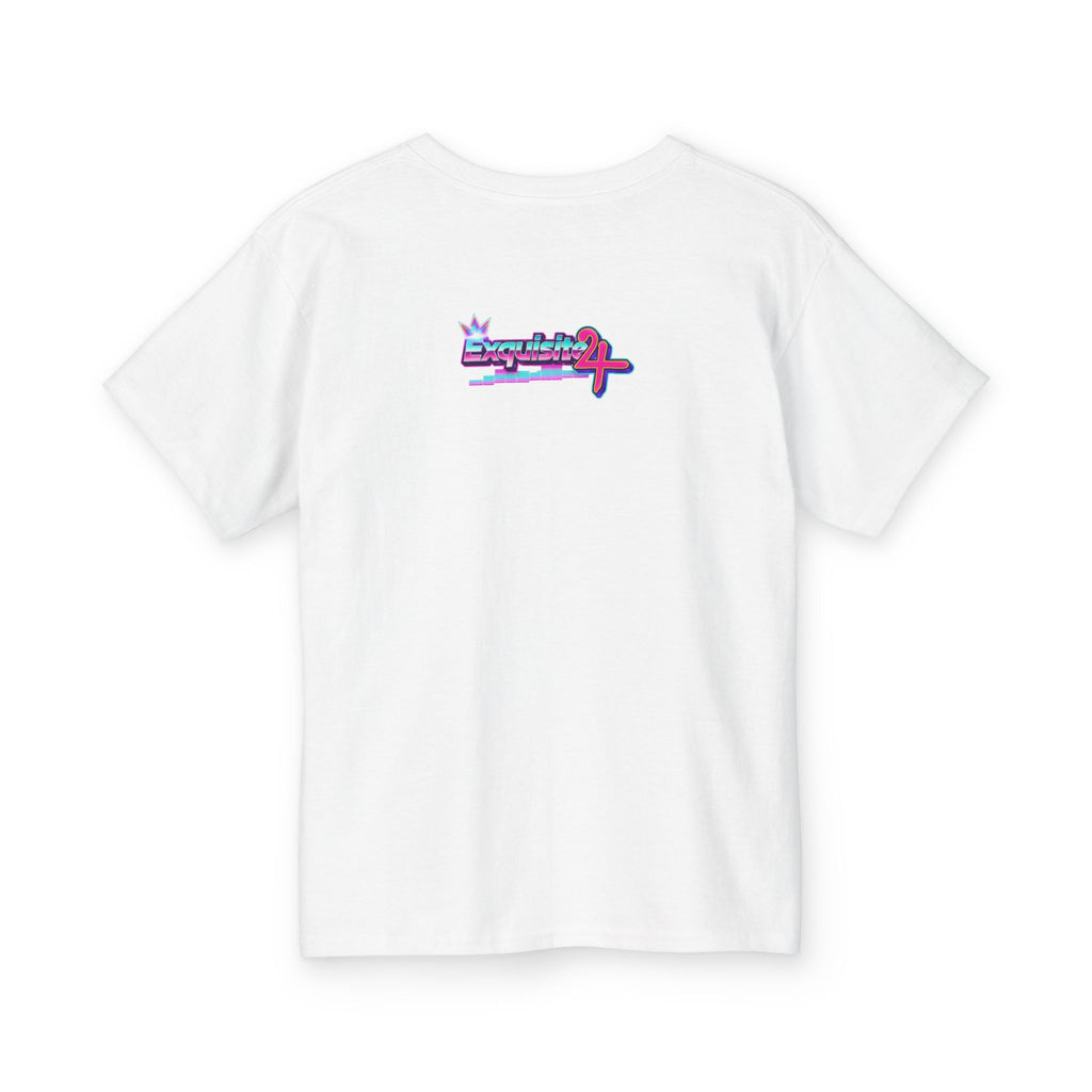 Kids Retro Sports Car Tee – "Let’s Ride" Vintage Sunset Graphic