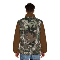 Camo Puffer Jacket — Men's Realtree-Inspired Outdoor Winter Coat