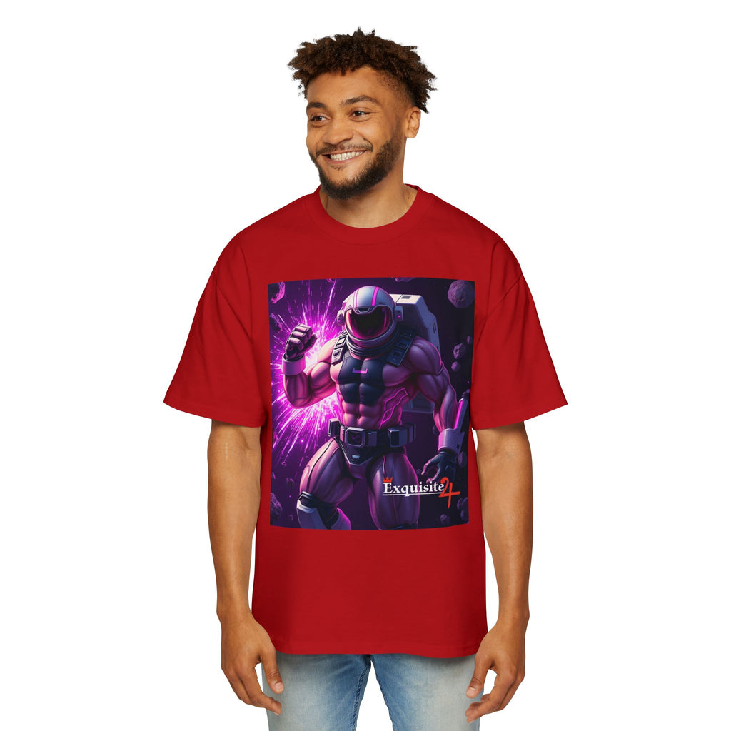 Astro Warrior Graphic Tee — Purple Space Ninja Gaming T-Shirt