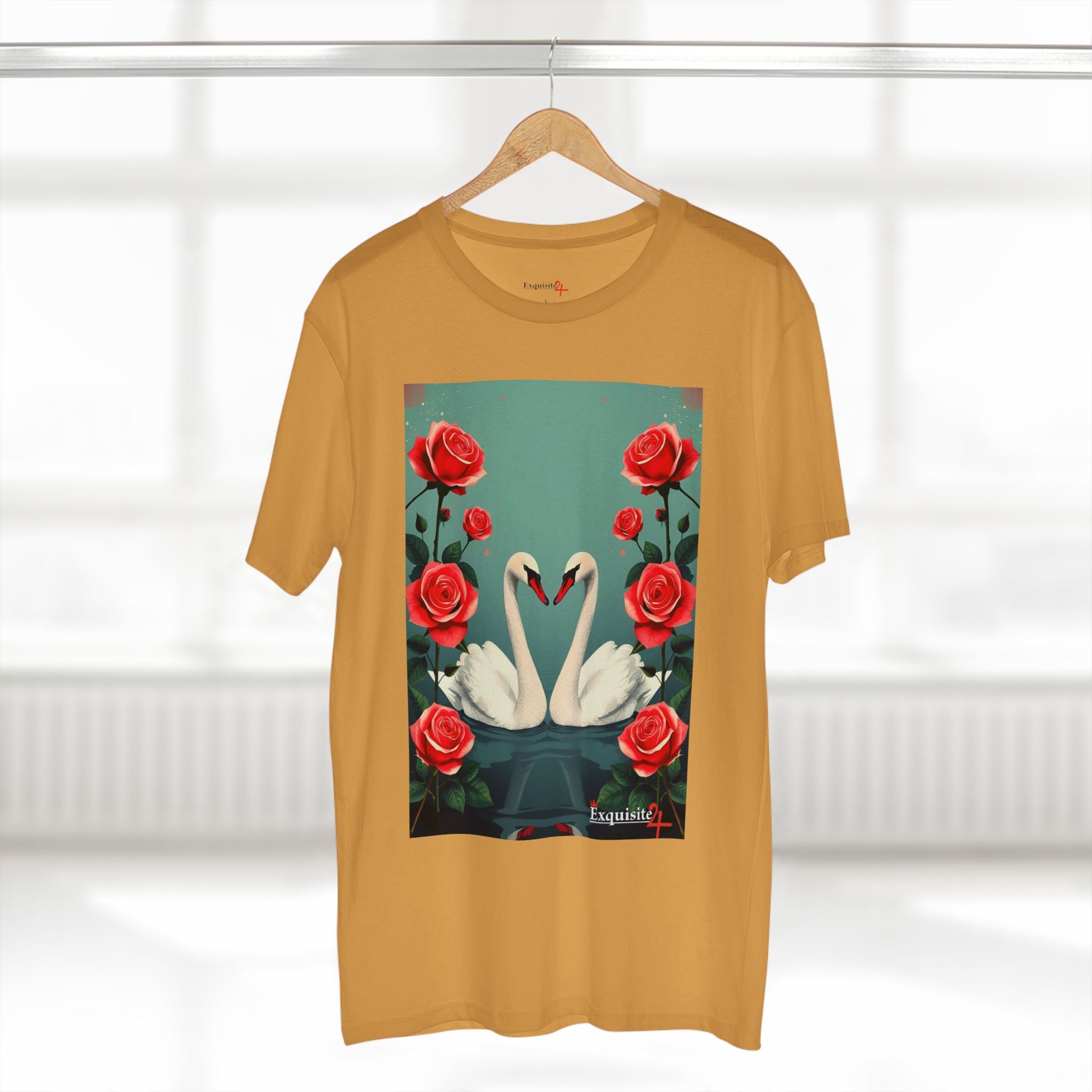 Swan Heart Graphic Tee