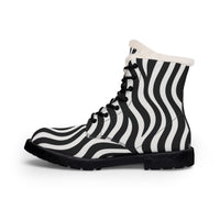 Women's Zebra Stripe Boots