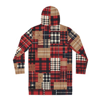 Plaid Hoodie Dress