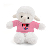 Red Diamond and Blue Roses Tee Plush