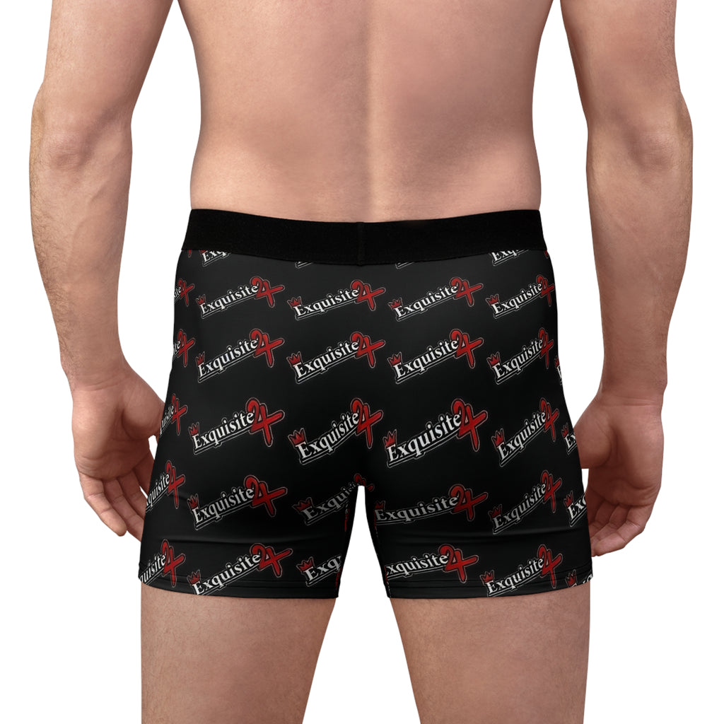 Black 'Exquisite 24' All-Over Print Boxer Briefs