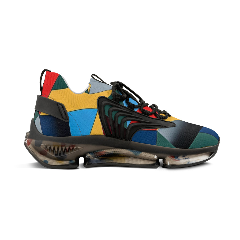 Colorful Geometric Athletic Shoes