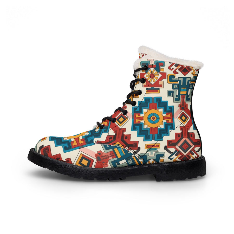 Women's Southwestern Geo Print Boots