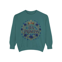 "DA PRINCESS" Floral Crest Women's Sweatshirt