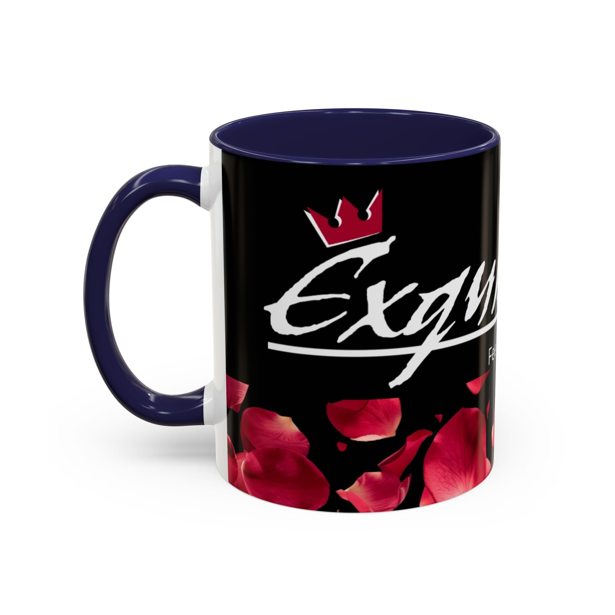 Exquisite 24 Rose Coffee Mug — 'Feel The Royalty Within' (11/15oz)