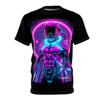 Neon Space Knight T-Shirt