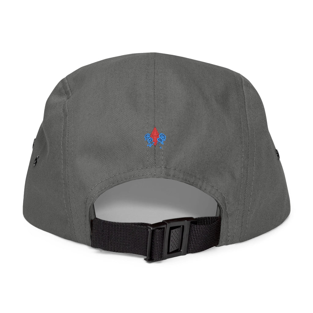 Embroidered 5-Panel Cap — 'Exquisite 24' Logo Streetwear Hat