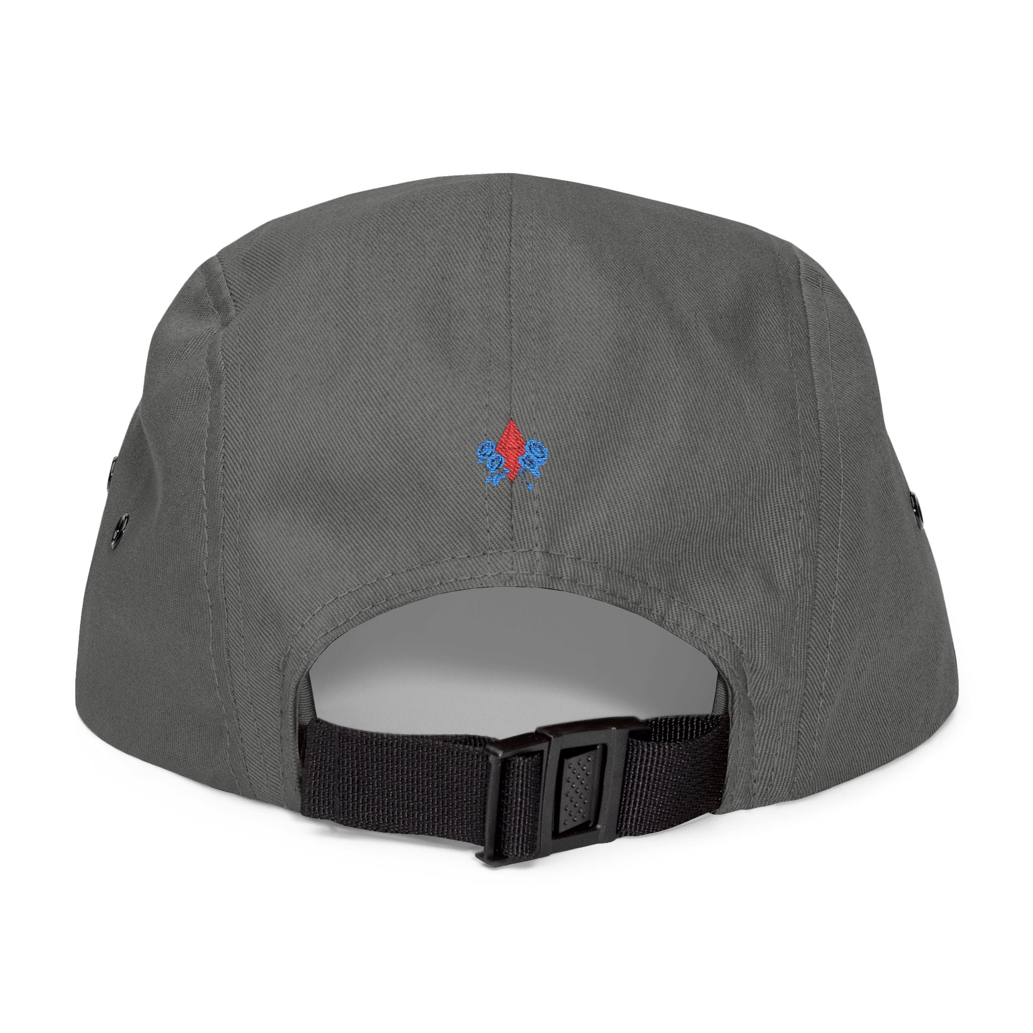 Embroidered 5-Panel Cap — 'Exquisite 24' Logo Streetwear Hat