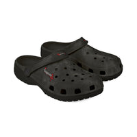 Black Marbled EVA Foam Clogs