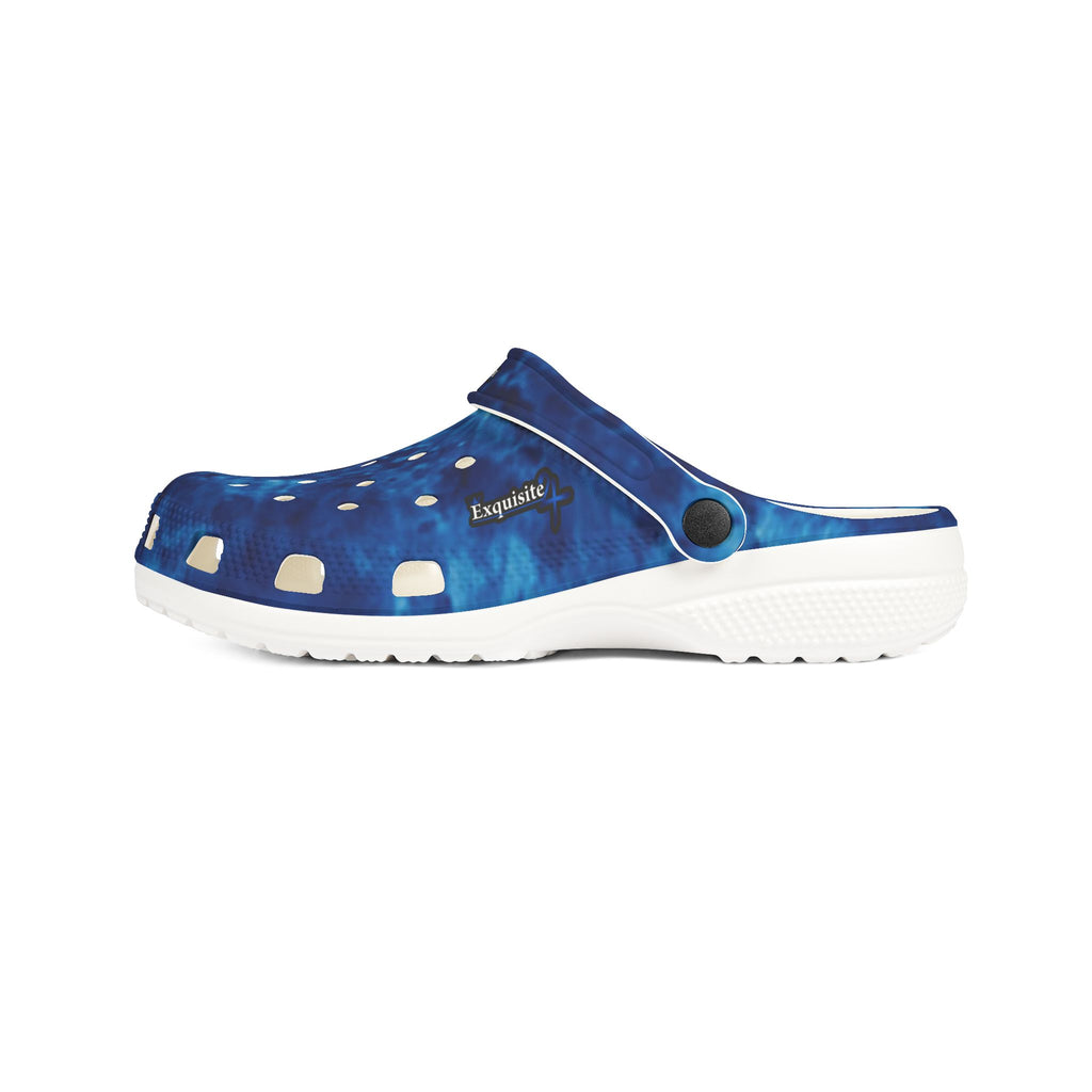 Galaxy Blue EVA Foam Clogs