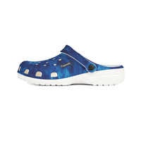 Galaxy Blue EVA Foam Clogs
