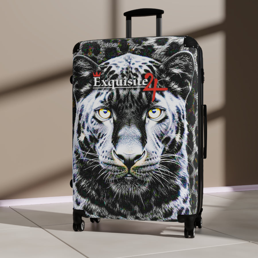 Snow Leopard Suitcase