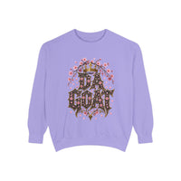 "DA GOAT" Floral Women's Graphic Sweatshirt