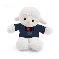 Red Diamond and Blue Roses Tee Plush