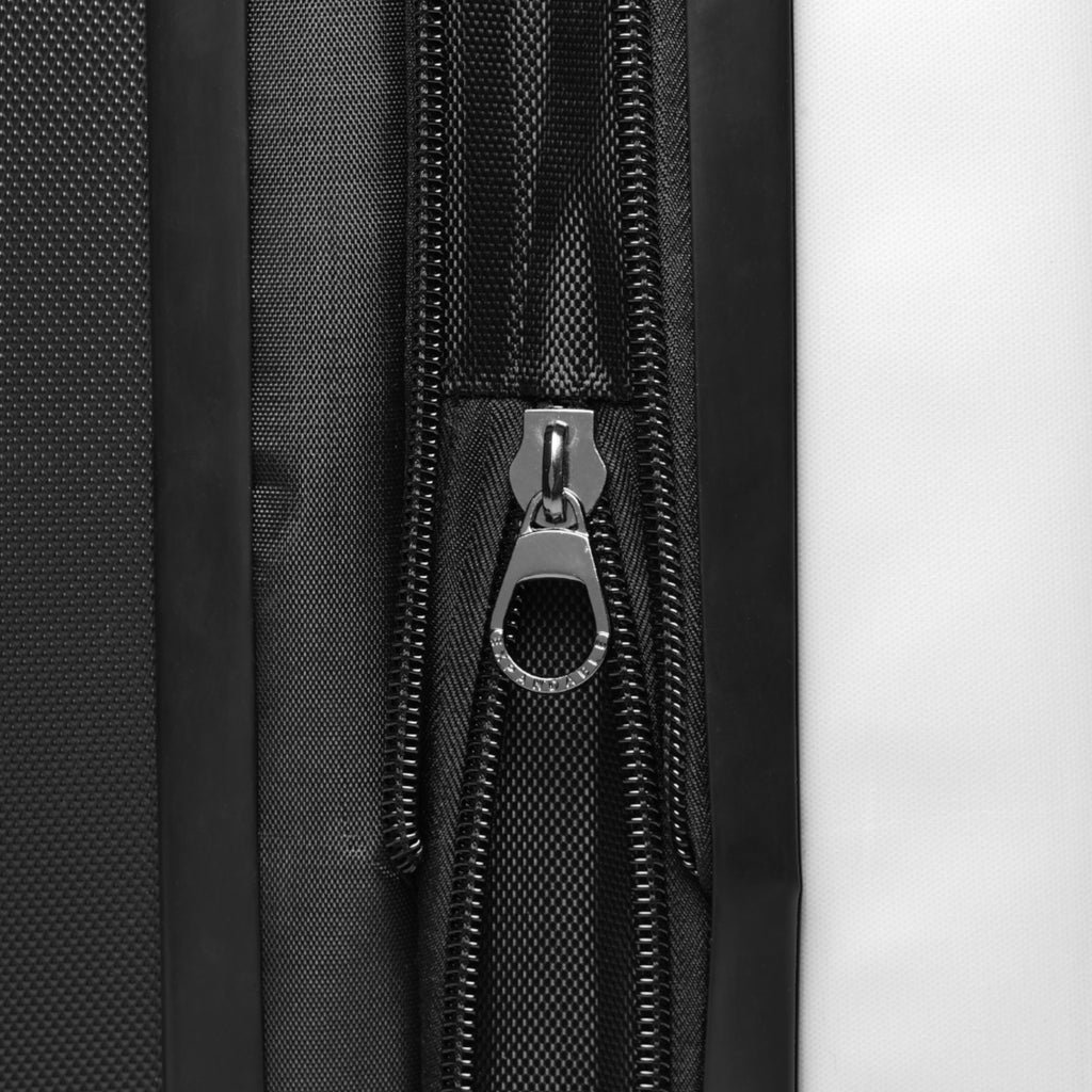 Camo Carry-On Suitcase with "Exquisite 24" Logo – Compact Spinner Luggage
