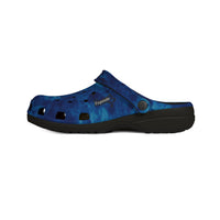 Galaxy Blue EVA Foam Clogs
