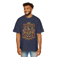Paisley "BLESSED" Oversized Graphic Tee