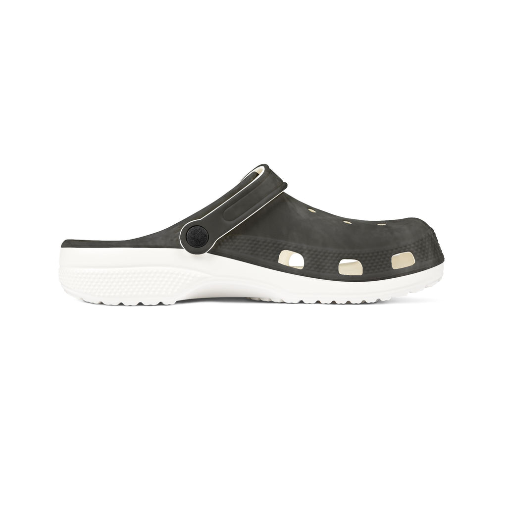 Black Marbled EVA Foam Clogs