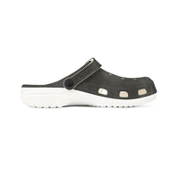 Black Marbled EVA Foam Clogs