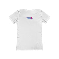 Retro Cassette Girlfriend Tee — 80s Vaporwave Graphic T-Shirt for Women