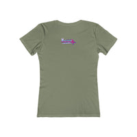 Retro Cassette Girlfriend Tee — 80s Vaporwave Graphic T-Shirt for Women