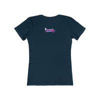 Retro Cassette Girlfriend Tee — 80s Vaporwave Graphic T-Shirt for Women