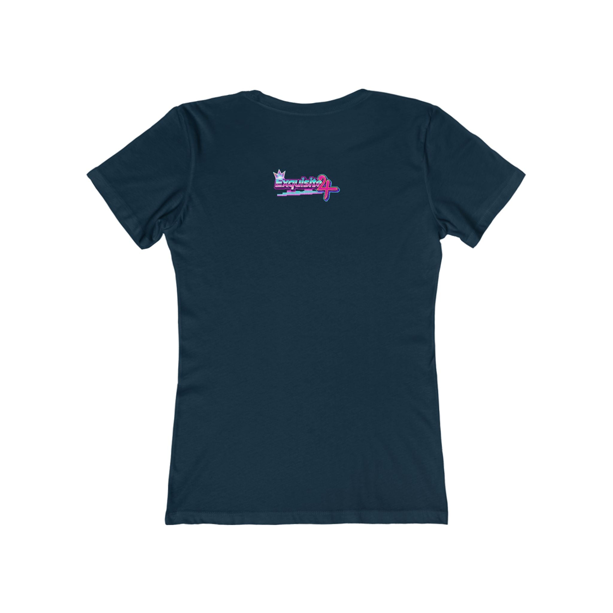 Retro Cassette Girlfriend Tee — 80s Vaporwave Graphic T-Shirt for Women