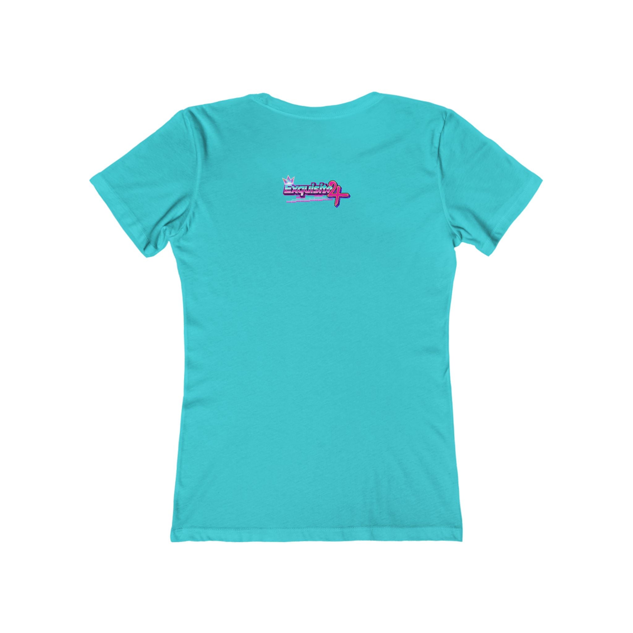 Retro Cassette Girlfriend Tee — 80s Vaporwave Graphic T-Shirt for Women