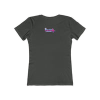 Retro Cassette Girlfriend Tee — 80s Vaporwave Graphic T-Shirt for Women