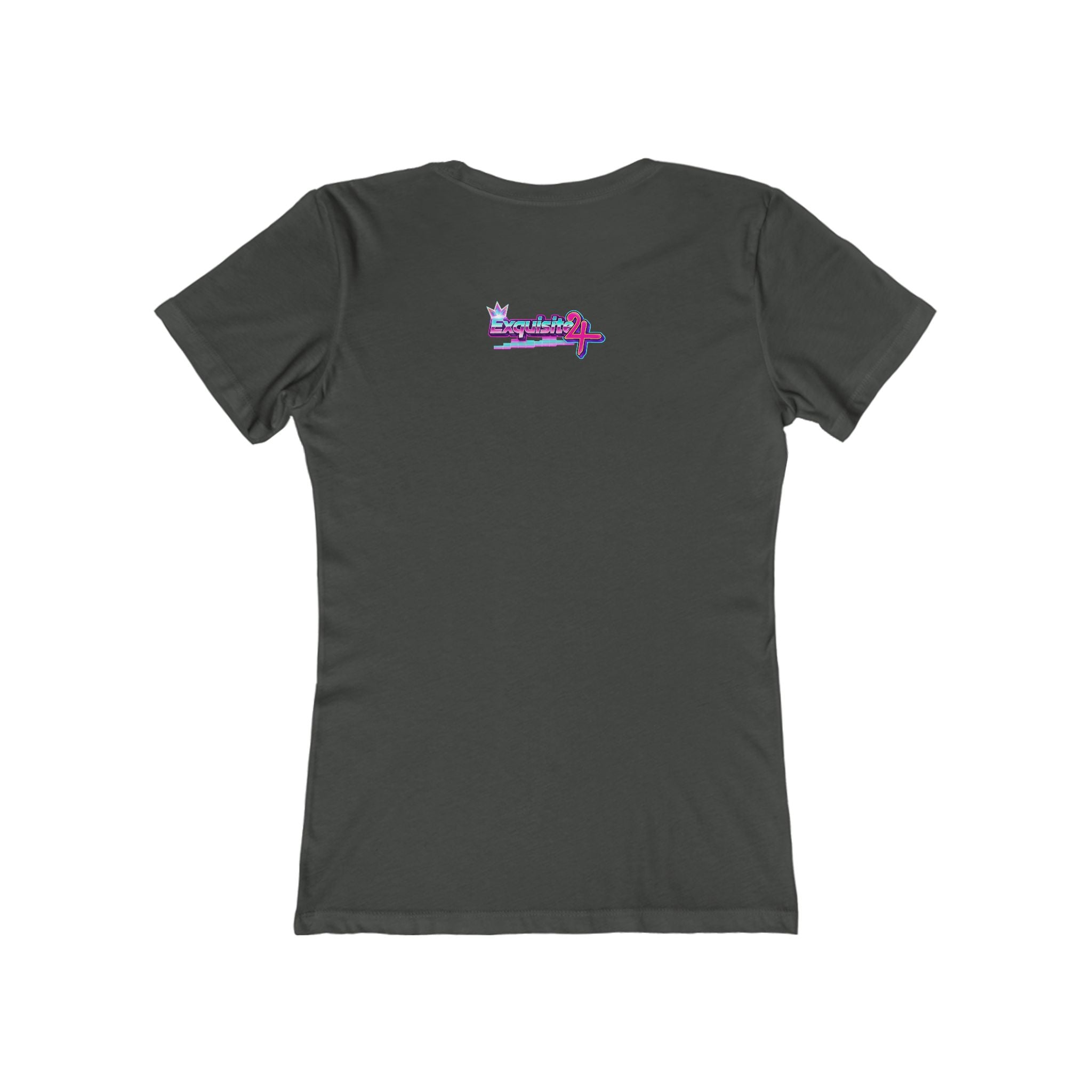 Retro Cassette Girlfriend Tee — 80s Vaporwave Graphic T-Shirt for Women