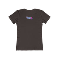 Retro Cassette Girlfriend Tee — 80s Vaporwave Graphic T-Shirt for Women