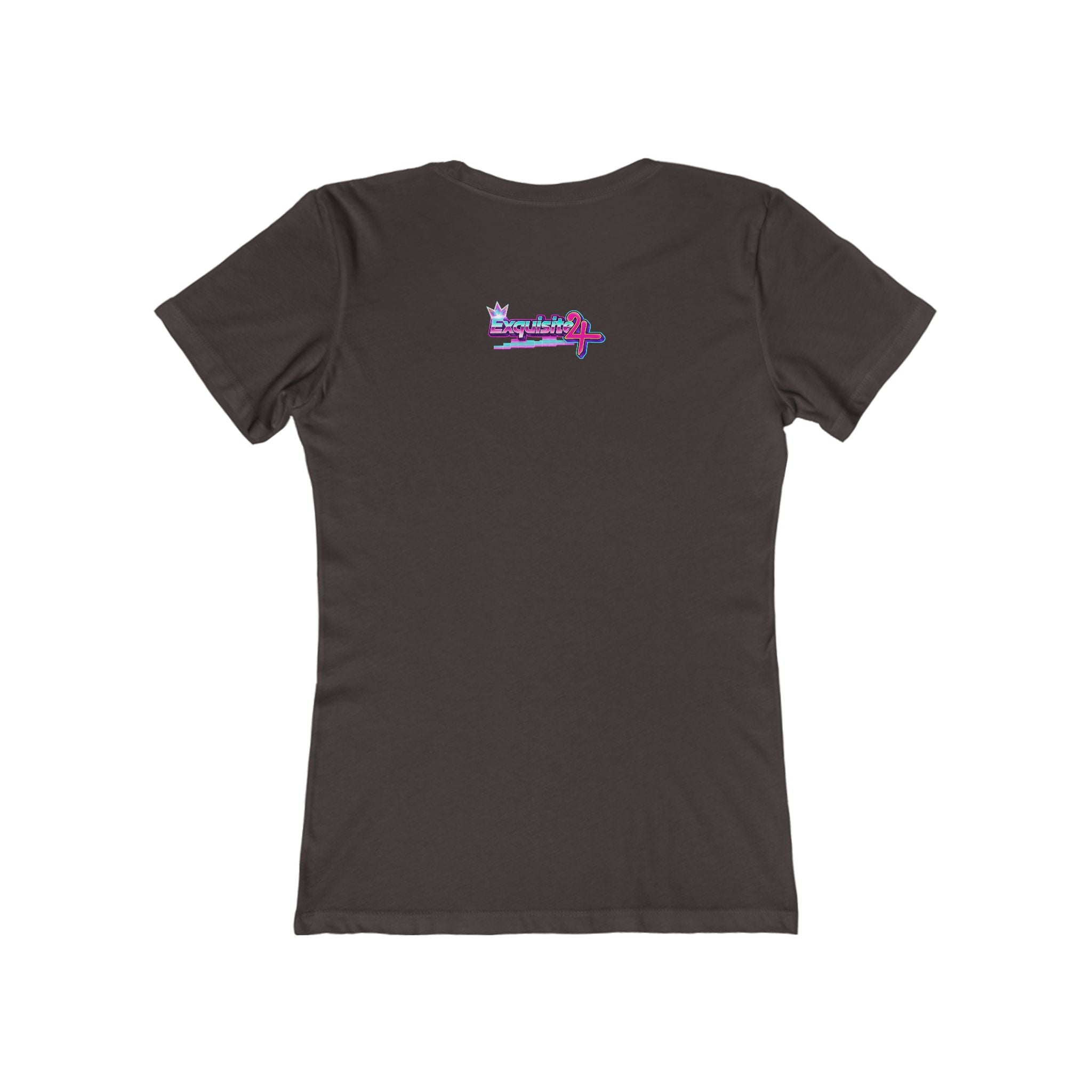 Retro Cassette Girlfriend Tee — 80s Vaporwave Graphic T-Shirt for Women