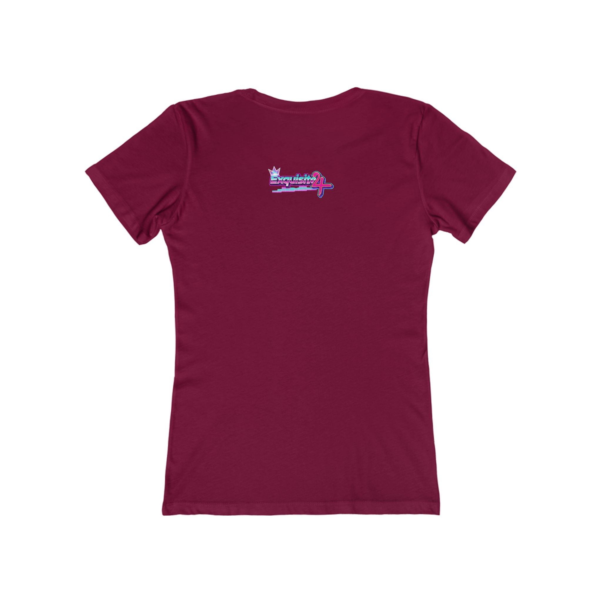 Retro Cassette Girlfriend Tee — 80s Vaporwave Graphic T-Shirt for Women