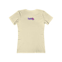 Retro Cassette Girlfriend Tee — 80s Vaporwave Graphic T-Shirt for Women
