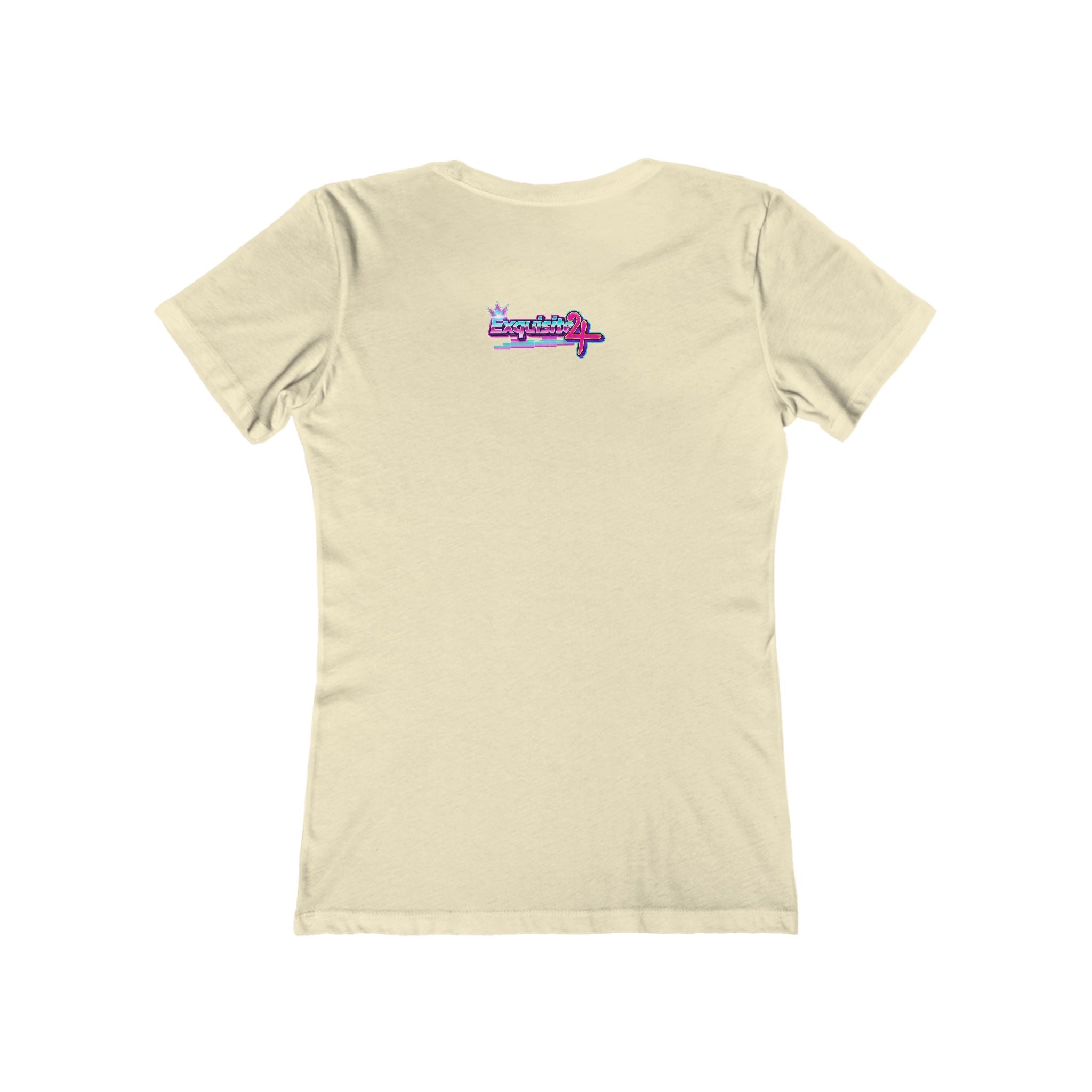 Retro Cassette Girlfriend Tee — 80s Vaporwave Graphic T-Shirt for Women