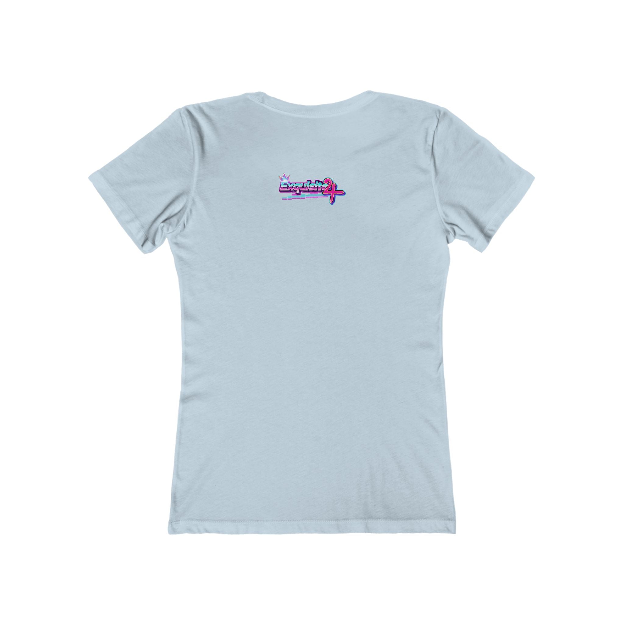 Retro Cassette Girlfriend Tee — 80s Vaporwave Graphic T-Shirt for Women