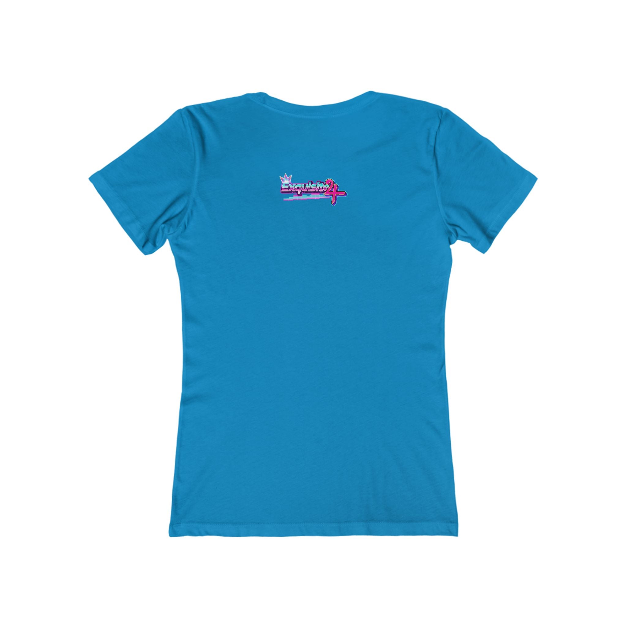Retro Cassette Girlfriend Tee — 80s Vaporwave Graphic T-Shirt for Women