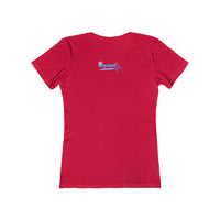 Retro Cassette Girlfriend Tee — 80s Vaporwave Graphic T-Shirt for Women