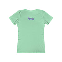 Retro Cassette Girlfriend Tee — 80s Vaporwave Graphic T-Shirt for Women