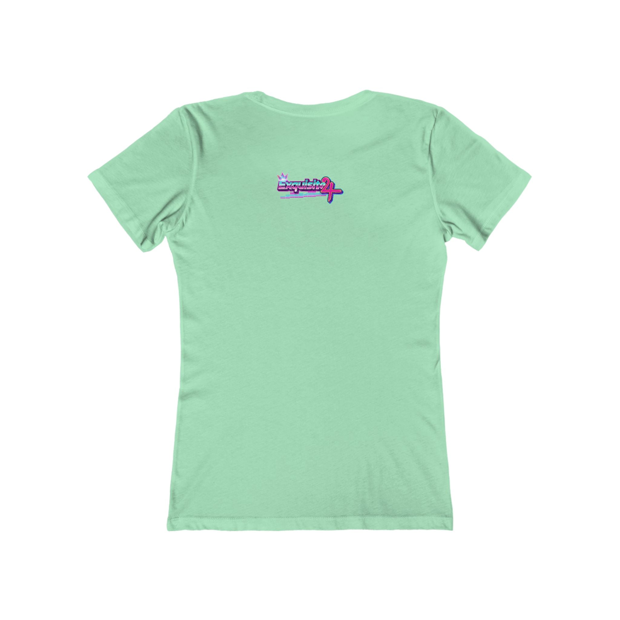 Retro Cassette Girlfriend Tee — 80s Vaporwave Graphic T-Shirt for Women