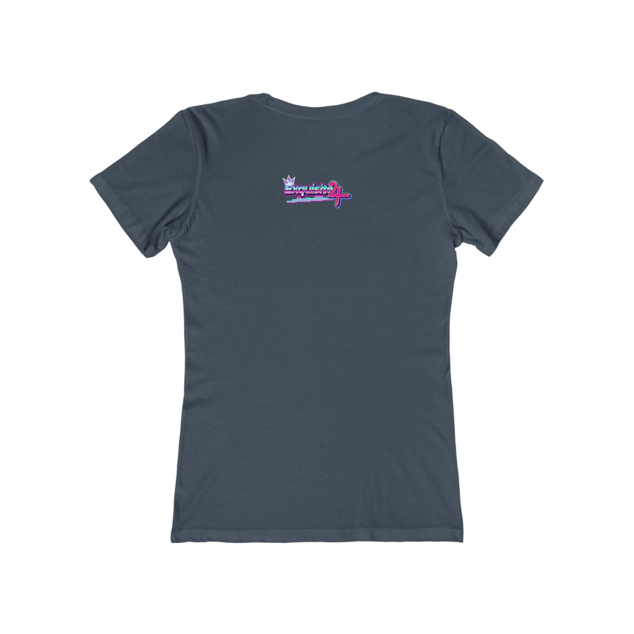 Retro Cassette Girlfriend Tee — 80s Vaporwave Graphic T-Shirt for Women