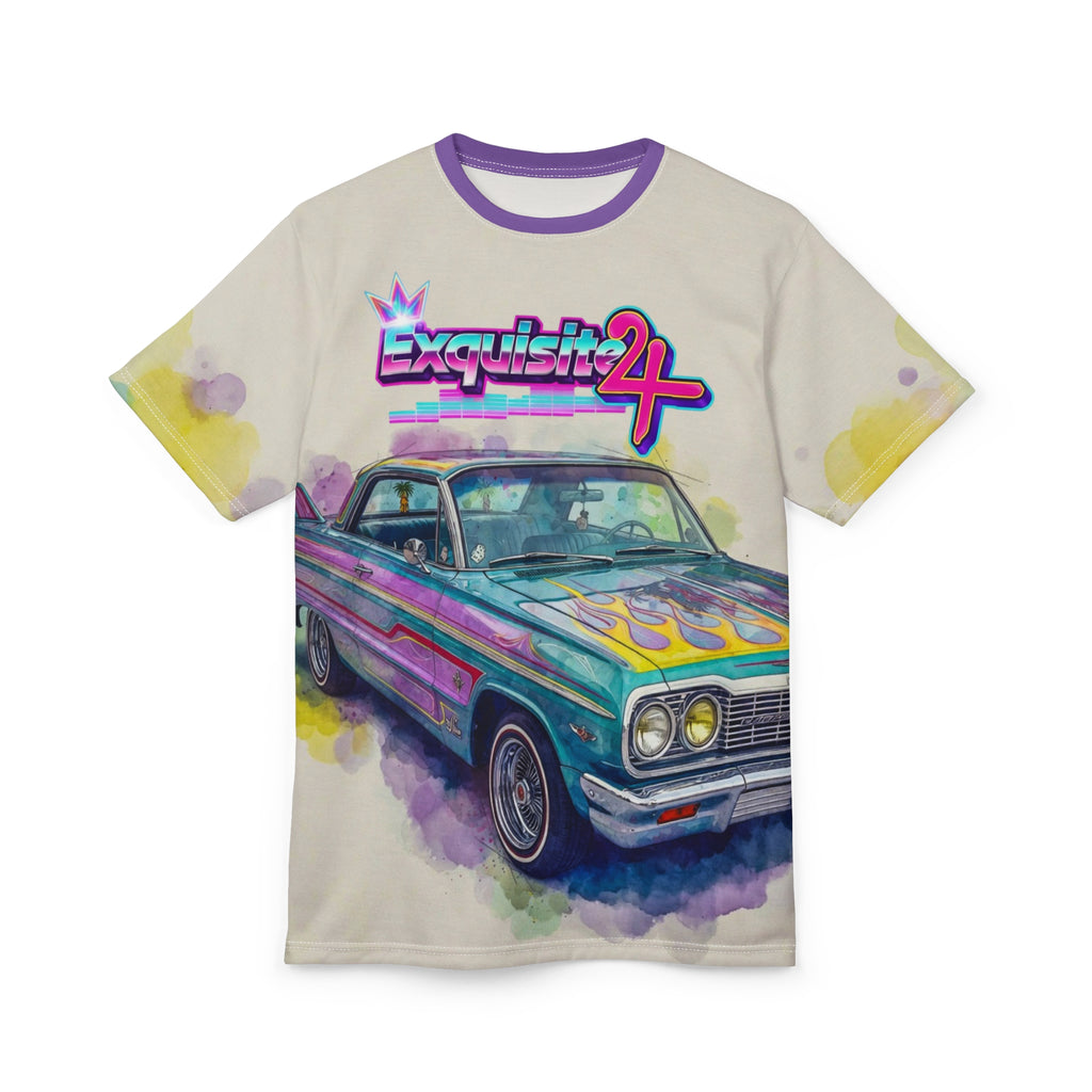 Vintage Lowrider Tee — Exquisite 24 Classic Car Graphic Shirt