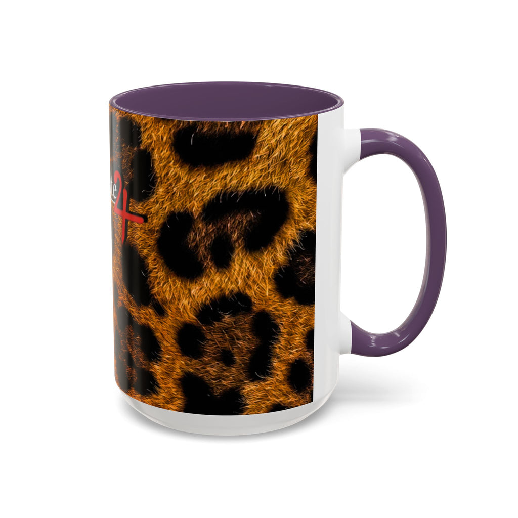 Leopard Print "Exquisite 24" Accent Coffee Mug — 11/15oz
