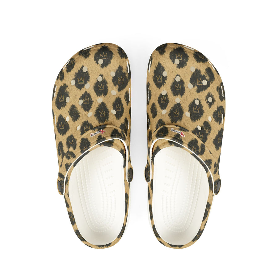 Leopard Print EVA Foam Clogs